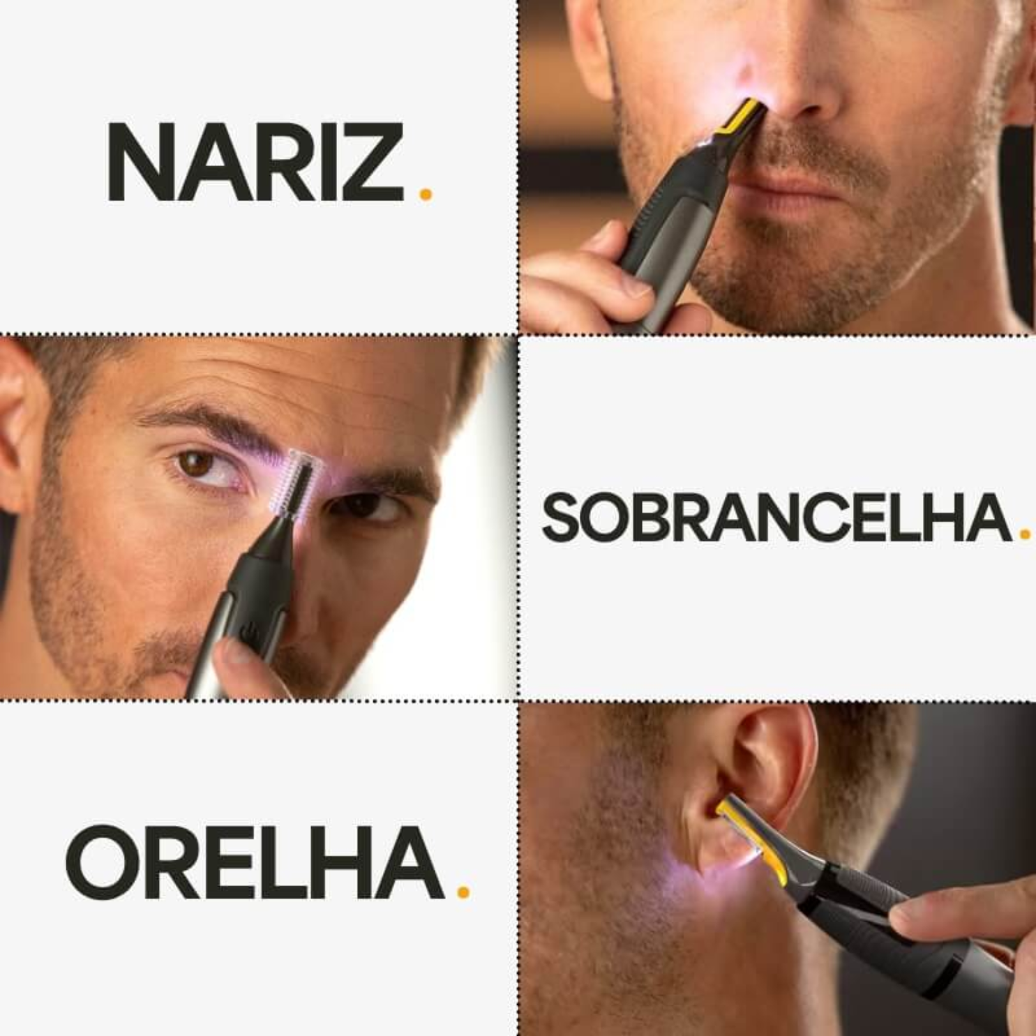 Aparador de Pelos Masculino de Alta Precisão Sem Fio | Precision