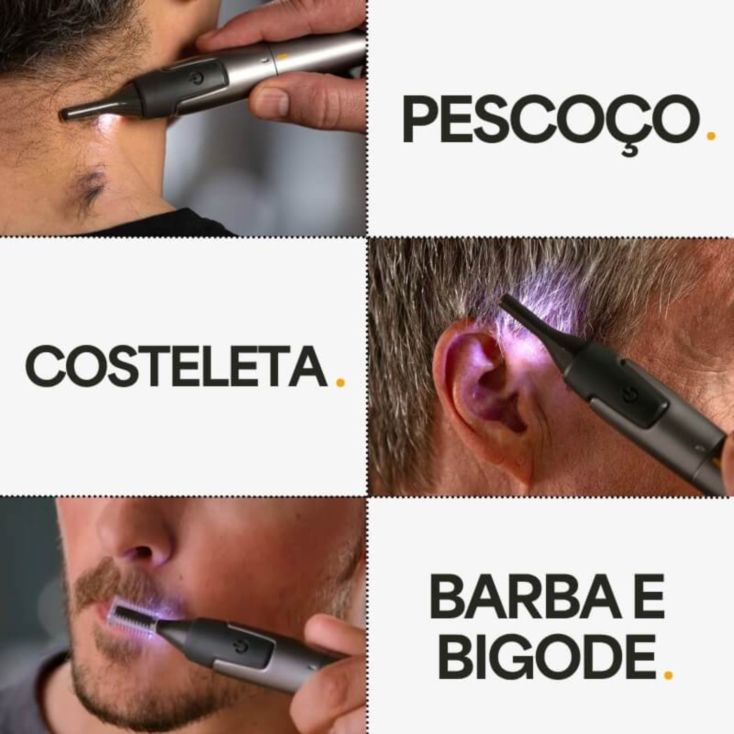 Aparador de Pelos Masculino de Alta Precisão Sem Fio | Precision