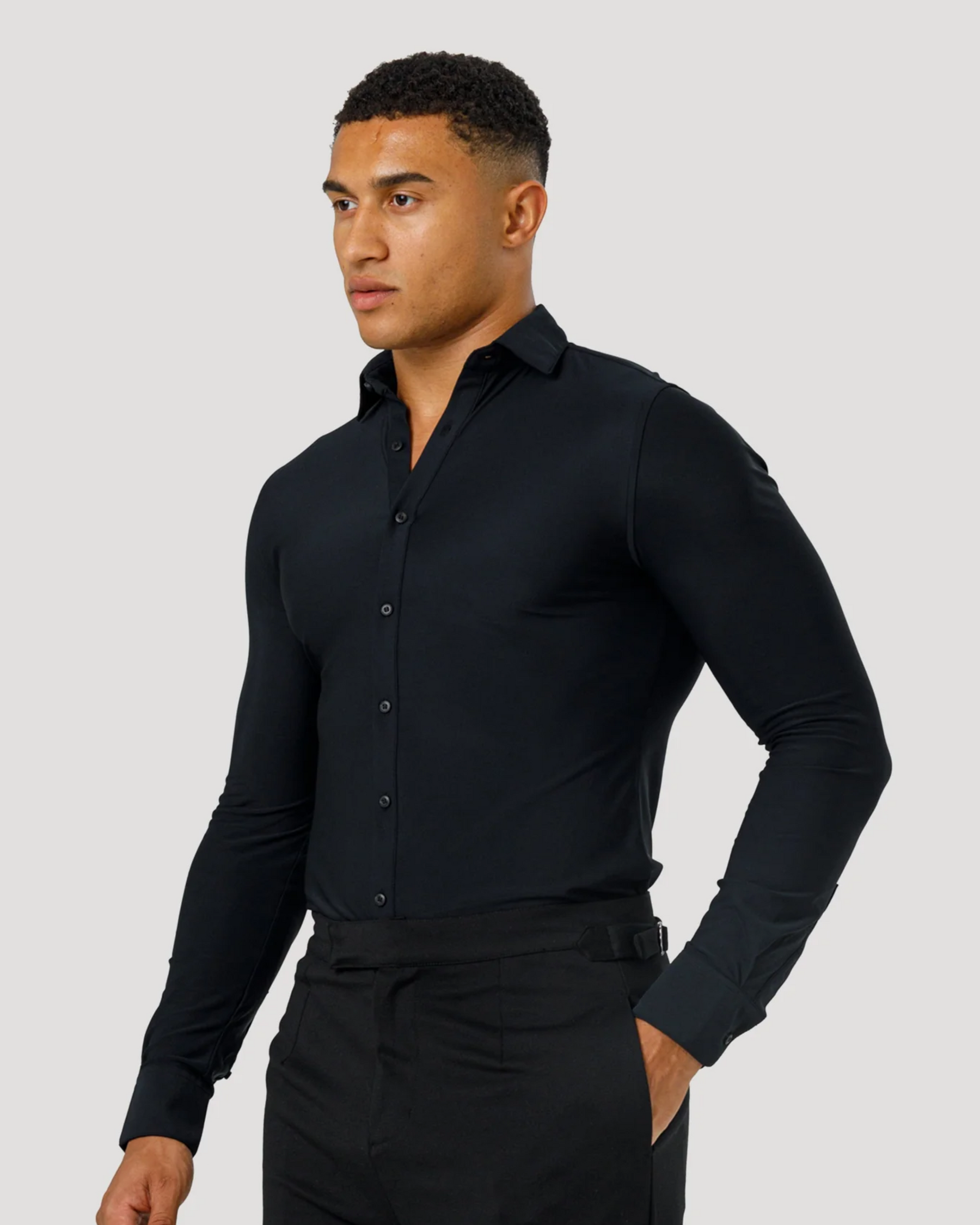 Camisa Social Masculina Slim Fit Bravena [Não Amassa]