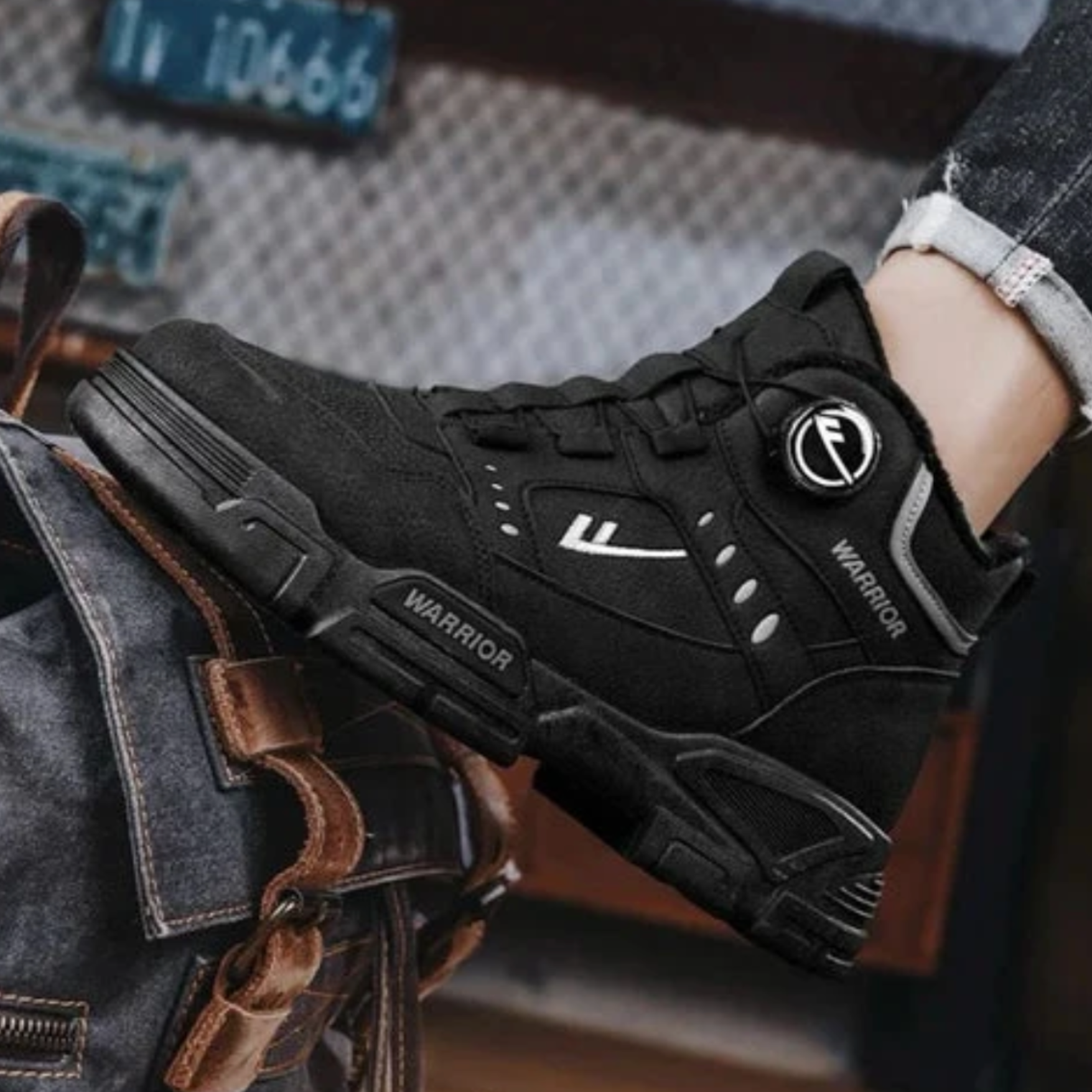 Kit Bota Militar Warrior Masculina Couro Legítimo [+ BRINDES]