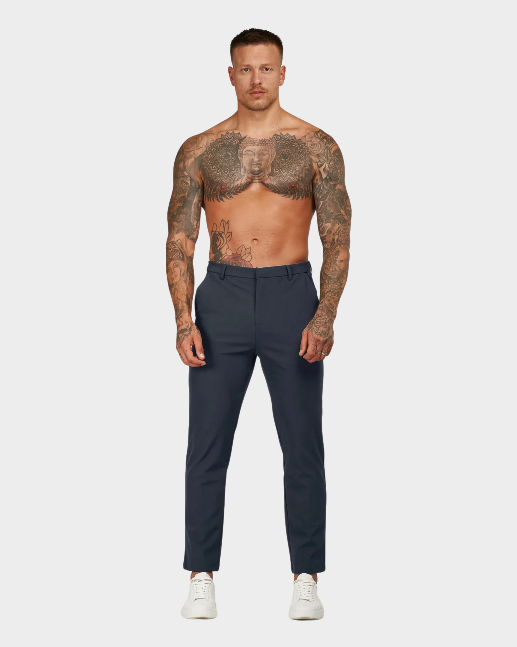 Calça Social Alfaiataria Masculina Tech [TECIDO QUE NÃO AMASSA]